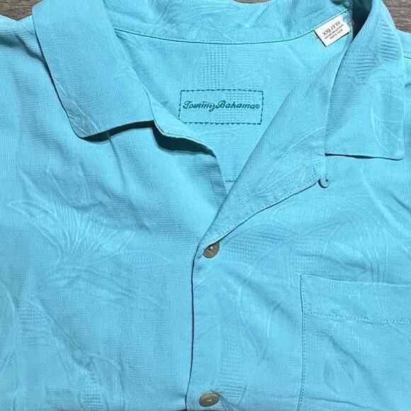 Tommy Bahama Other - Tommy Bahama Men's light Aqua Blue Shirt